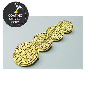 Accesorio de Lujo de Alta Gama KIJ Excellence, Revestimiento de Titanio PVD en Oro, Grosor de 1-2 mm, Premium para un Tono Dorado Intenso - Product Image 2