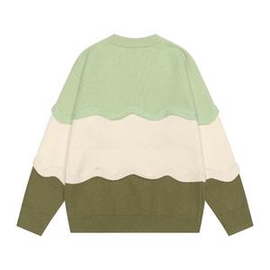 Sweat-shirt pour homme à col rond, manches longues, imprimé numérique, couleur verte, style streetwear décontracté, confortable - Product Image 2