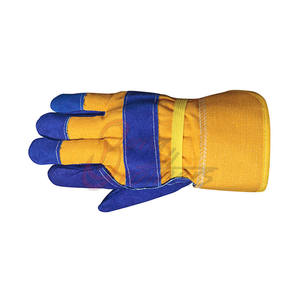 Gants en cuir souple pour hommes, protection complète des doigts, respirants, fabriqués au Pakistan - Product Image 4