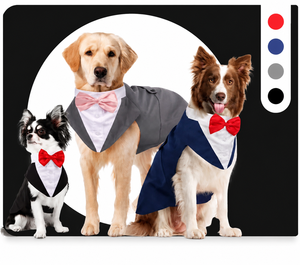 Dog Tuxedo Suit Wedding Party Christmas Modern Lightweight Formal Pet Apparel OEM ODM Custom Logo Direct Manufacturer - Product Image 1