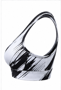 Soutien-gorge de sport respirant pour femme, extensible dans quatre directions, sans couture, style dos nu, pour la course, la gym, le yoga et le fitness, avec logo, faible MOQ - Product Image 2