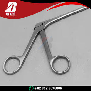 Forceps manuel pour os éthmoïde, tige de 120 mm, disque en acier inoxydable de 4,2 mm, Rongeur, Instrument chirurgical ORL, Outil de précision - Product Image 4