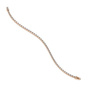 REYES – Bracelets de tennis personnalisés en argent sterling 925, 3 carats, en moissanite, pour elle et lui, accessoires cadeaux de mariage pour femmes, bijoux fins - Product Image 5