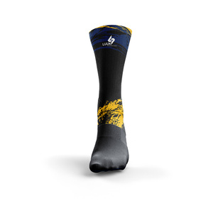Luuk International Athletic Crew <b>Socks</b> Digital Print Breathable <b>Running</b> Spandex Polyester Adult Summer Sport <b>Socks</b> - Product Image 1
