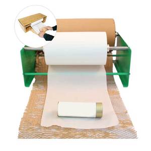 Honeycomb Packing <b>Paper</b> <b>Roll</b> with Cardboard Dispenser for Sustainable Shipping Solutions - Product Image 3