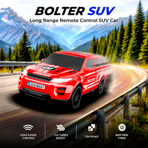 รถบังคับวิทยุ Mirana Bolter SUV สำหรับเด็ก |   รถบังคับวิทยุระยะไกล |   เพิ่มความเร็วเทอร์โบ 1.5 เท่า |   ไฟ LED และยางกันลื่น - Product Image 6