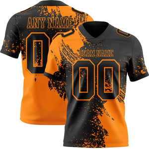 Maillot de football américain unisexe personnalisé, respirant, à séchage rapide, antibactérien, en polyester, uniforme sportif, vêtements d'équipe personnalisés, pas cher - Product Image 5