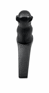 Topes de Puerta de Metal con Forma de Ardilla Negra, Escultura Moderna de Animal para Decoración del Hogar, Mesa de Entrada, Sala de Estar - Product Image 3