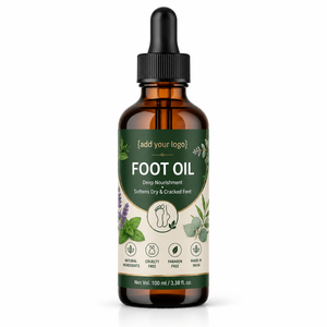 Huile pour les pieds à base de plantes de qualité supérieure, huile de soin des pieds, OEM, ODM, marque privée, vente en gros, fabricant, qualité d'exportation - Product Image 1