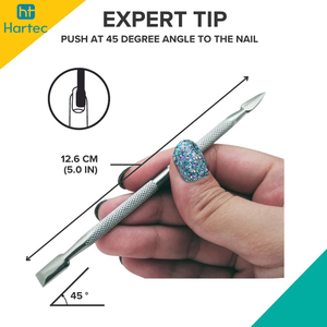 Service OEM ODM, Nouveauté, Outil de manucure et de soin des ongles en acier inoxydable de haute qualité, pousse-cuticules de précision pour la manucure. - Product Image 4