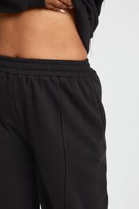 Ensemble 2 pièces ODM taille haute automne-hiver, tenue de voyage aéroport, survêtement de course personnalisé en molleton bouclette 500 GSM grande taille pour femme - Product Image 6