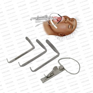 Juego de Abrebocas McIvor para Amigdalectomía y Adenoidectomía – Marco Reutilizable con Variedad de Láminas para la Lengua de Vaslcare - Product Image 5