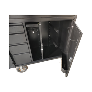 Boîte de rangement pour équipement d'équitation en acier galvanisé EC-150M-BK avec revêtement en poudre, prix ajustable - Product Image 4