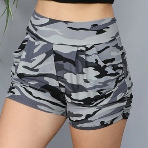 Women Workout Yoga Shorts Mid Waist <b>Booty</b> Push Skinny Fit Gym Shorts Quick Dry Breathable Eco-Friendly Butt Lifting Sports Short - Product Image 3