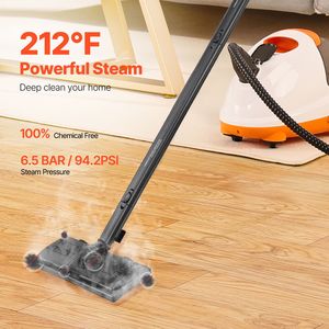 Pulitore a Vapore Multifunzione Potente con 23 Accessori, Serbatoio da 2,5 Litri e Cavo Extra Lungo, Pressione Vapore 5 Bar, Spina USA - Product Image 4