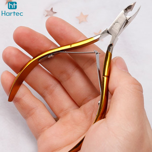 Cortacutículas Profesional de Acero Inoxidable con Recubrimiento Dorado Pulido a Espejo, Herramienta de Alta Precisión para Salón de Belleza - Product Image 4