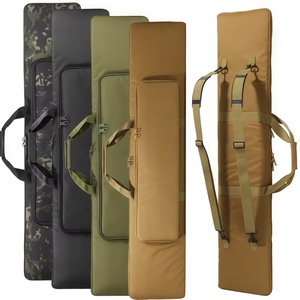 Dual Gun Shooting Range Backpack Heavy-Duty Waterproof Tactical Bag Lockable Zippers Polyester Lining - Product Image 4