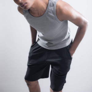 Camiseta sin mangas para hombre con diseño de cuello redondo personalizado en venta, camiseta sin mangas transpirable de secado rápido, camiseta sin mangas al por mayor a bajo precio - Product Image 2
