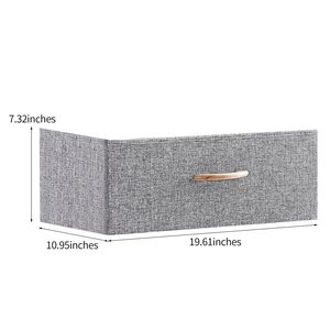 Cassettiera a 7 cassetti in acciaio robusto per camera da letto, corridoio, ingresso, armadi e contenitori in tessuto - Product Image 5