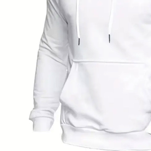 Sweat à capuche balaclava double couche respirant avec impression numérique de logo personnalisé, fermeture éclair intégrale pour homme - Product Image 5