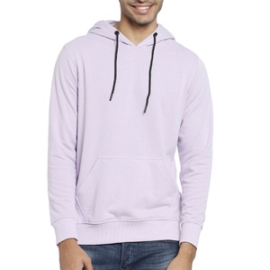 Sweat-shirts pour hommes personnalisés avec votre propre logo, de haute qualité, unis, en molleton de coton, nouveaux modèles basiques mélangés - Product Image 1