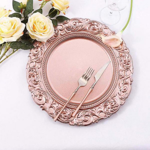 จานรองทองแดงสำหรับงานเลี้ยงอาหารค่ำ คุณภาพดีที่สุด ราคาถูกที่สุด - Product Image 6