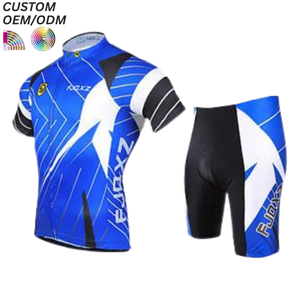 Conjunto de Ciclismo Personalizado por Sublimación, Maillot y Culotte, Secado Rápido, Transpirable, Spandex/Poliéster, Impresión Digital, Logotipo Frontal Personalizable - Product Image 4