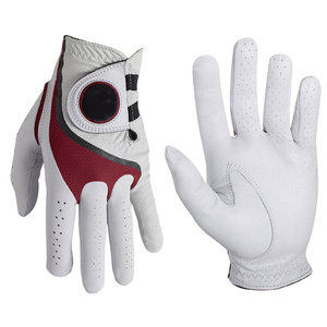 Vente flash - Gants de golf en cuir de cabretta 100% 3A d'Indonésie, doux, respirants, antidérapants, en peau de mouton, sur mesure, en gros - Product Image 4