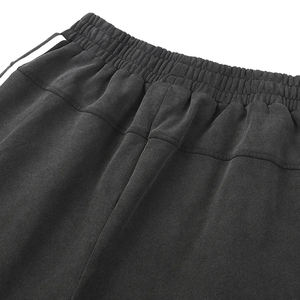 Pantalones de chándal anchos de tela para hombre al por mayor, estilo oversize, holgados, streetwear, con cintura elástica, rectos, para universitarios - Product Image 6