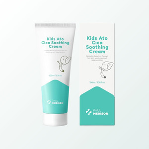 ครีมเกาหลี K-Beauty Paul Medison Kids Ato Cica Soothing Cream 100 มล. ผลิตในเกาหลี โลชั่นทาผิวกาย ข้อเสนอพิเศษ ผลิตภัณฑ์ดูแลผิว - Product Image 2