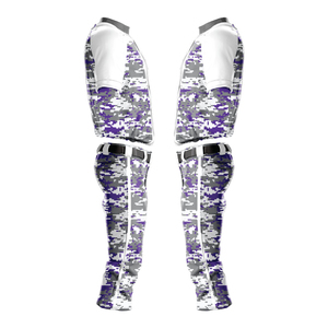 Ensemble d'uniformes de baseball imprimés sur mesure de haute qualité, respirant, séchage rapide, 100% polyester, vêtements de sport en grande taille, fabriqué au Pakistan - Product Image 4