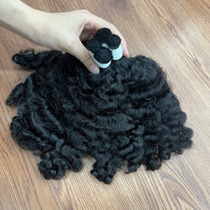 ARTÍCULO POPULAR Extensiones de Cabello Humano Vietnamita Birmano Rizado a Granel Sin Caída Listo para Enviar Doble Trama Alta Calidad Precio de Fábrica - Product Image 5