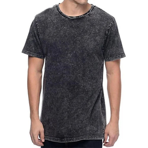 เสื้อยืดโลโก้ OEM แบบกำหนดเอง คุณภาพสูง ดีไซน์ย้อมสีแบบแอซิดวอช ผ้าฝ้าย 100% ระบายอากาศได้ดี ทรงโอเวอร์ไซส์ สีพื้น เป็นมิตรกับสิ่งแวดล้อม สไตล์สตรีทแวร์ - Product Image 3