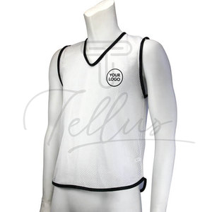 Best Selling Soccer Vest Mesh <b>Training</b> <b>Bibs</b> Reversible Breathable Quick Dry Short Sleeve Sports Cheap Price - Product Image 6