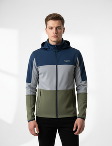 Conjunto de Chaqueta y Pantalones Deportivos Personalizados de Fabricante, Estilo Hip Hop, Holgados, de Nailon TPU, para Exteriores - Product Image 1