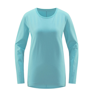 T-shirt à manches longues pour femme, style streetwear oversize, décontracté, ample, en coton, tee-shirt tendance, fabricant de vêtements personnalisés - Product Image 4