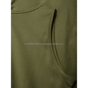 <b>Men's</b> Cotton Gym Stringer Tank <b>Tops</b> Fitness Cut Bodybuilding Vest for <b>Muscle</b> Training Workout Clothing - Product Image 4