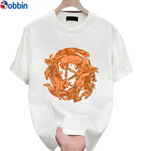 Camisetas con Logotipo Personalizado, 100% Algodón, Tallas Grandes, Casuales, de Manga Corta para Hombre, Antiarrugas, de Secado Rápido y Transpirables - Product Image 1