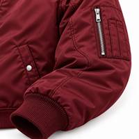 Blouson Bomber Unisexe Streetwear Moderne avec Fermeture Éclair Intégrale et Col Côtelé – Vêtement d'Extérieur Décontracté Idéal pour les Voyages