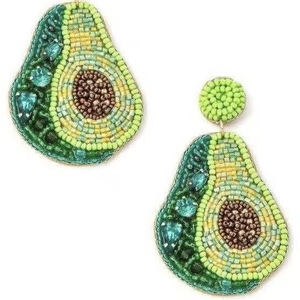 Toucan Tropical Bird Seed Bead Earrings Beads Embellished Hand <b>Crafted</b> Parrot Stud Earrings Customized Color Brand CRYSTAL <b>CRAFT</b> - Product Image 2