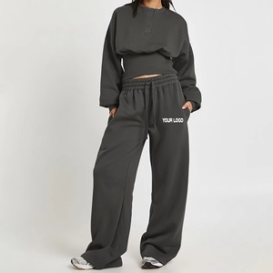 Women <b>Sets</b> <b>Plus</b> <b>Size</b> Half Zipper Sweatshirts Winter Fleece Tracksuit 2 Piece Women Hoodies <b>Set</b> Oversized <b>Jogger</b> <b>Set</b> Women - Product Image 5