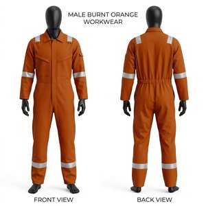 Overol de Seguridad Impermeable de Poliéster de 240 GSM con Certificación CE, Tiras Reflectantes, Bolsillos en el Pecho, Logotipo Personalizado, Ropa de Trabajo Unisex - Product Image 1
