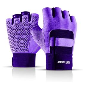 ถุงมือออกกำลังกายระบายอากาศได้สำหรับออกกำลังกายฟิตเนสยกน้ำหนักการแข่งขันเพาะกายการฝึกกีฬาการปั่นจักรยาน - Product Image 4