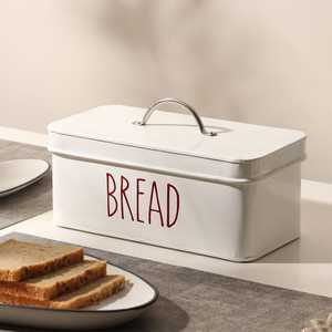 Moderna Caja Metálica para Guardar Pan, Diseño Elegante para la Encimera de la Cocina, Despensa y Organización de Alimentos en el Hogar - Product Image 1