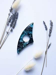 Minimalist Resin Thumb <b>Book</b> <b>Page</b> Holder | Easy One Hand Reading Accessory - Product Image 3