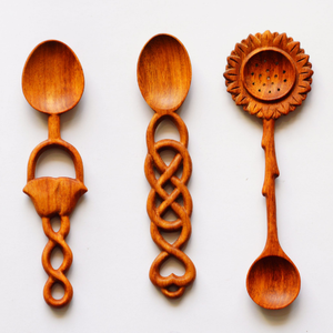 Cuchara de Bambú Ecológica con Logotipo Grabado Personalizado, Precio Económico al por Mayor, para Regalos Empresariales de Cocina, Diseño Minimalista - Product Image 4