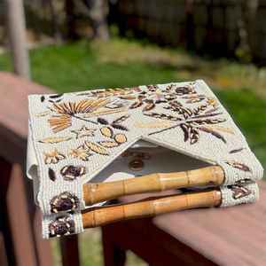 Bolso Tote Bordado a Mano de Lujo con Cuentas y Hermosa Artesanía Tradicional - Product Image 6