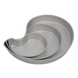 Moule à gâteau en forme de haricot en aluminium anodisé de haute qualité de 8/12/16 pouces Outil de moule d'ustensiles de cuisine durable pour la cuisson de plats et de casseroles - Product Image 2