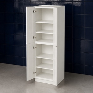 Armoire de rangement haute de 24 pouces, style Shaker blanc de 96 pouces de haut et de 27 pouces de profondeur, RTA, vente en gros directe usine Vietnam - Product Image 5
