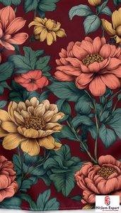 Premium Soft Digital Printed Polyester Fabric Custom Manufacturing Service For Garments Dresses Home Textiles - Product Image 6